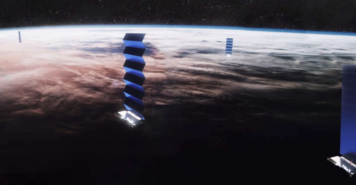 Starlink and Chinese satellites nearly collided last week